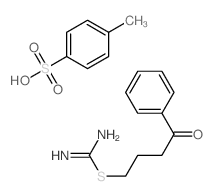 4-methylbenzenesulfonic acid; (4-oxo-4-phenyl-butyl)sulfanylmethanimidamide picture