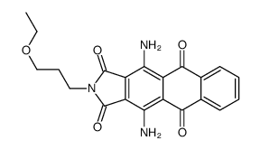 4,11-diamino-2-(3-ethoxypropyl)-1H-naphth[2,3-f]isoindole-1,3,5,10(2H)-tetrone picture