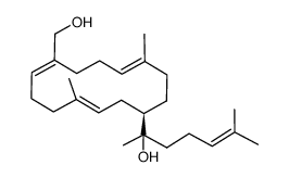 cericerene-15,24-diol结构式