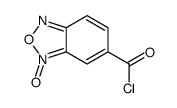 2,1,3-Benzoxadiazole-5-carbonyl chloride, 3-oxide (9CI) Structure