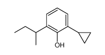 2-butan-2-yl-6-cyclopropylphenol Structure