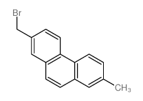 Phenanthrene,2-(bromomethyl)-7-methyl- Structure