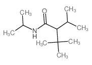 3,3-dimethyl-N,2-dipropan-2-yl-butanamide结构式