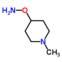 Piperidine,4-(aminooxy)-1-methyl-(9CI) structure