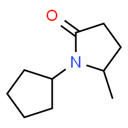 2-Pyrrolidinone,1-cyclopentyl-5-methyl-(9CI) structure