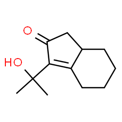 2H-Inden-2-one,3,3a,4,5,6,7-hexahydro-1-(1-hydroxy-1-methylethyl)-(9CI)结构式