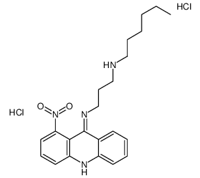 1-Nitro-9-(3-hexylaminopropylamino)acridine dihydrochloride picture