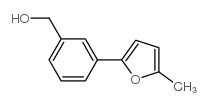 3-(5-Methylfuran-2-yl)benzyl alcohol Structure