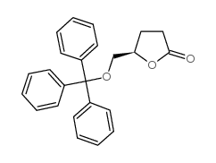 R(-)-DIHYDRO-5-TRITYLOXYMETHYL-2(3H)-FURANONE Structure