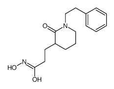 N-hydroxy-3-[2-oxo-1-(2-phenylethyl)piperidin-3-yl]propanamide Structure