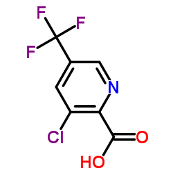 3-Chloro-5-(trifluoromethyl)pyridine-2-carboxylic acid structure