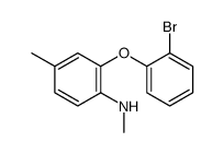 2-(2-bromophenoxy)-N,4-dimethylaniline Structure