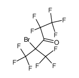 2-bromoundecafluoro-2-methyl-3-pentanone结构式