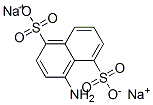 4-aminonaphthalene-1,5-disulphonic acid, sodium salt picture