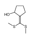 2-[bis(methylsulfanyl)methylidene]cyclopentan-1-ol Structure