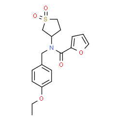 N-(1,1-dioxidotetrahydrothiophen-3-yl)-N-(4-ethoxybenzyl)furan-2-carboxamide Structure