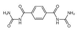 N,N''-terephthaloyl-di-urea结构式