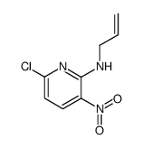 N-allyl-6-chloro-3-nitropyridin-2-amine结构式