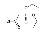 diethoxyphosphorylmethanesulfinyl chloride结构式