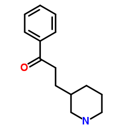 1-Phenyl-3-(3-piperidinyl)-1-propanone Structure