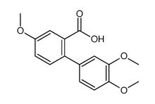 2-(3,4-dimethoxyphenyl)-5-methoxybenzoic acid Structure