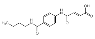 (E)-4-{4-[(Butylamino)carbonyl]anilino}-4-oxo-2-butenoic acid Structure