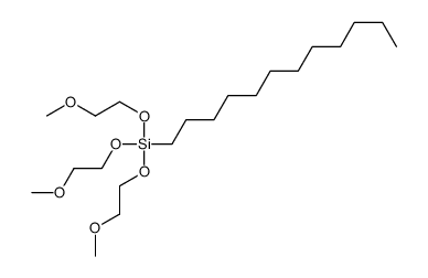 6-dodecyl-6-(2-methoxyethoxy)-2,5,7,10-tetraoxa-6-silaundecane structure