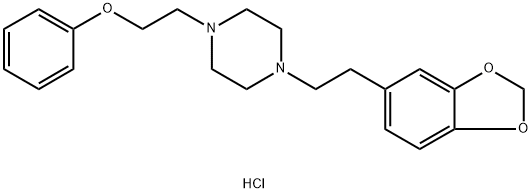 Piperazine, 1-[2-(1,3-benzodioxol-5-yl)ethyl]-4-(2-phenoxyethyl)-, dihydrochloride图片