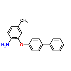 2-(4-Biphenylyloxy)-4-methylaniline结构式