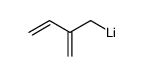 (E)-1-lithio-2-methyl-1,3-butadiene结构式