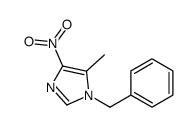 1-benzyl-5-methyl-4-nitroimidazole Structure