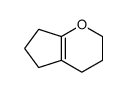 2,3,4,5,6,7-hexahydrocyclopenta[b]pyran Structure