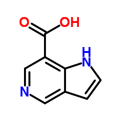 1H-Pyrrolo[3,2-c]pyridine-7-carboxylic acid structure