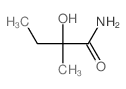 Butanamide,2-hydroxy-2-methyl- Structure