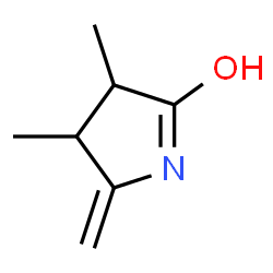 2H-Pyrrol-5-ol,3,4-dihydro-3,4-dimethyl-2-methylene-(9CI) Structure