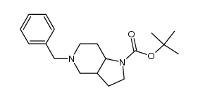 tert-Butyl 5-benzyloctahydro-1H-pyrrolo[3,2-c]pyridine-1-carboxylate Structure