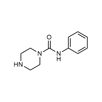 Piperazine-1-carboxylic acid phenylamide Structure