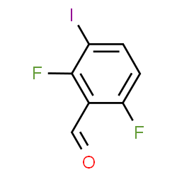 2,6-Difluoro-3-iodobenzaldehyde Structure