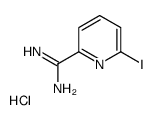 6-iodopyridine-2-carboximidamide,hydrochloride结构式