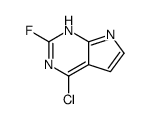 4-Chloro-2-fluoro-1H-pyrrolo[2,3-d]pyrimidine picture