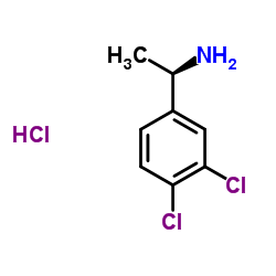 (R)-1-(3,4-Dichlorophenyl)ethanamine hydrochloride Structure