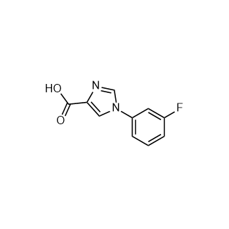 1-(3-氟苯基)-1H-咪唑-4-羧酸图片