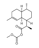 (3R)-dihydroarteannuin B acid methyl carbonate结构式