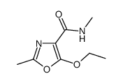 5-ETHOXY-N,2-DIMETHYLOXAZOLE-4-CARBOXAMIDE structure