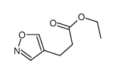 4-Isoxazolepropanoicacid,ethylester(9CI)结构式