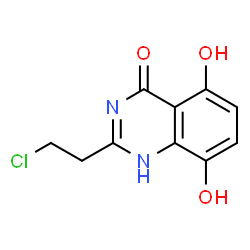 4(1H)-Quinazolinone,2-(2-chloroethyl)-5,8-dihydroxy- (9CI)结构式