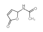 Acetamide,N-(2,5-dihydro-5-oxo-2-furanyl)- structure