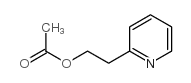 2-Pyridin-2-ylethyl acetate Structure