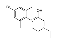 N-(4-bromo-2,6-dimethylphenyl)-2-(diethylamino)acetamide结构式