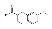 2-(3-methoxybenzyl)-butyric acid Structure